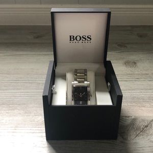 BOSS Hugo Boss stainless steel watch. Like new.
